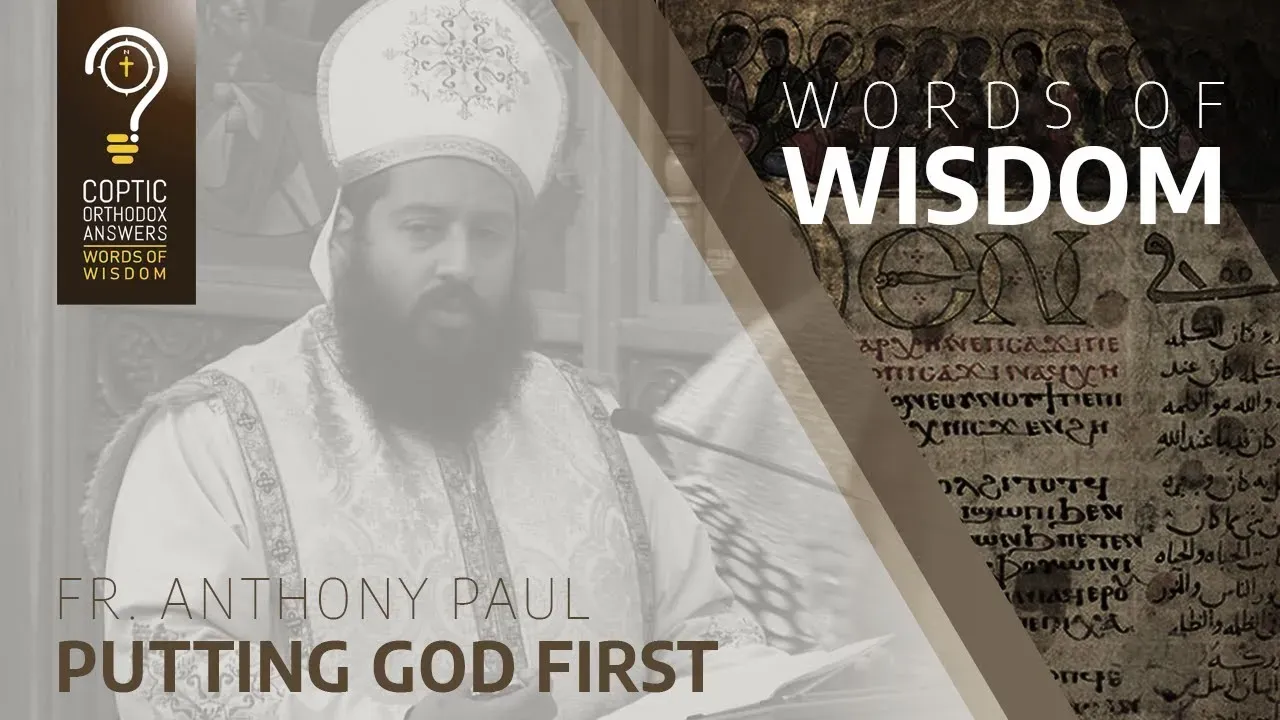 Putting God first