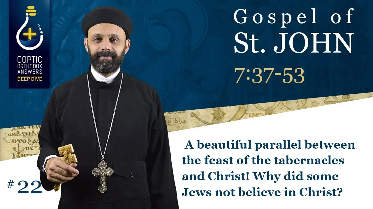 A beautiful parallel between the feast of the tabernacles and Christ! Why did some Jews not believe in Christ