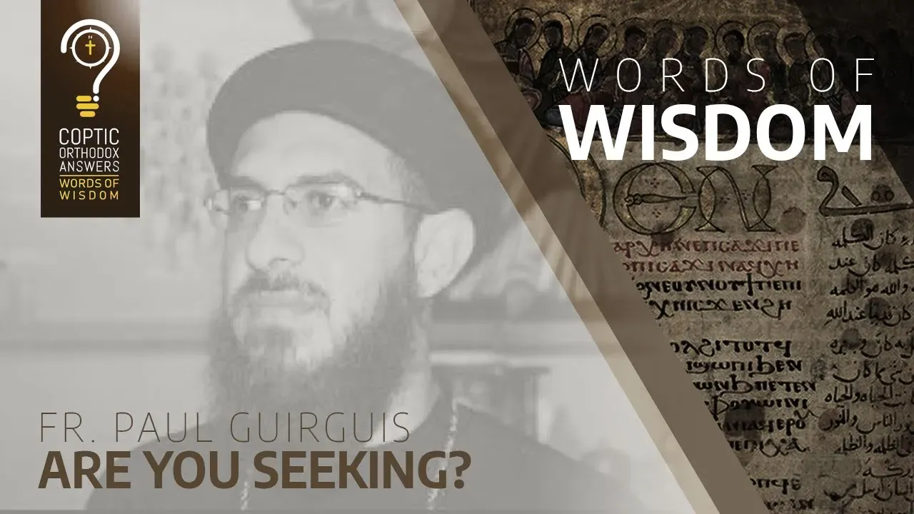 Are you seeking?