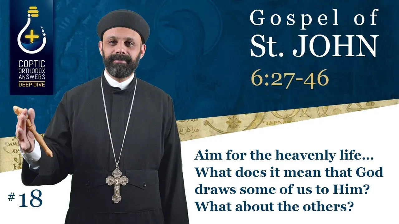 Aim for the heavenly life. What does it mean that God draws some of us to Him? What about others?