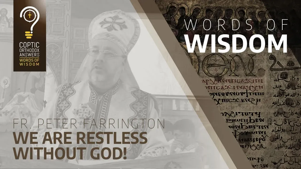 We are restless without God!