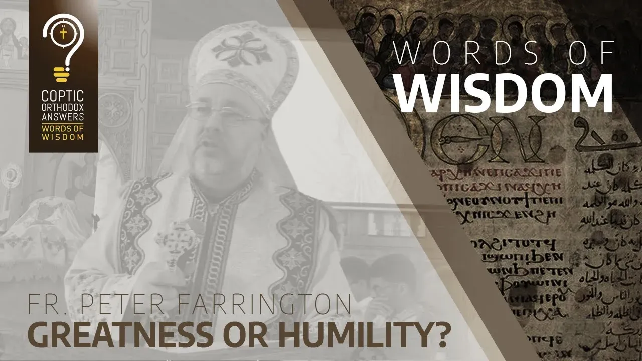 Greatness or Humility?